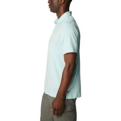 Columbia Sportswear Men's Columbia Slack Tide Stretch Polo Shirt -Fashion Clothing Shop columbia mens m slack tide stretch polo 2033211 490sblue spring blue side 94608.1684184072