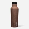 Corkcicle 20 Oz Sport Canteen -Walnut Wood