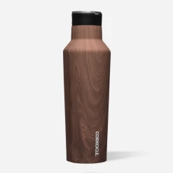 Corkcicle 20 Oz Sport Canteen -Walnut Wood