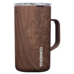 Corkcicle 22 Oz. Origins Coffee Mug - Walnut Wood