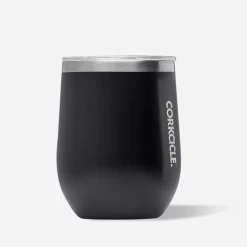 Corkcicle 12 Oz Classic Stemless Wine Cup -Matte Black