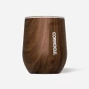 Corkcicle 12 Oz Origins Stemless Wine Cup -Walnut