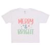 Girls' Dash Forward Merry And Bright Stars Tee