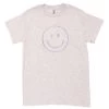 Women's Dash Forward Happy Face Tee -Fashion Clothing Shop dash forward womens short sleeve happy face tee happyfacethread ash 23759.1683229662