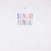 Women's Dash Forward Sunday Funday Graphic T-Shirt -Fashion Clothing Shop dash forward womens short sleeve sunday funday tshirt sundayfunday white 38096.1672332885