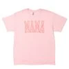 Women's Dash Forward Mama Tee - Light Pink -Fashion Clothing Shop dashforward womens shortsleeve mama tee mamamalibu lightpink 74662.1683230511