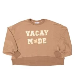 Women's Dash Forward Vacay Mode Crop Sweatshirt