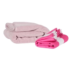 Dock & Bay Cabana Quick Dry Towel -Large -Fashion Clothing Shop dock and bay quick dry towel cabana collection large phi phi pink folded comparison 85376.1612375660