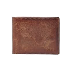 Men's Fossil Derrick Bifold Wallet With Flip ID