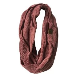 Women's Girlie Girl C.C. Infinity Scarf -Fashion Clothing Shop girlie girl cc beanie infinity scarf sf800 mauve 65320.1605906810