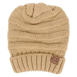 Women's Girlie Girl Originals C.C. Beanie Slouchy -Fashion Clothing Shop girlie girl cc slouchy beanie hat 100 metgold metalic gold 06960.1605908864