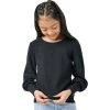Girls' Hayden Textured Ribbed Top