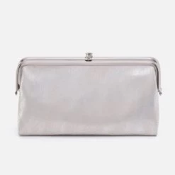 HOBO Lauren Clutch Wallet - Silver