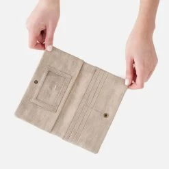 HOBO Lumen Bifold Wallet -Fashion Clothing Shop hobo lumen bifold wallet bf 81083 metgold metalic gold inside 62342.1668534259