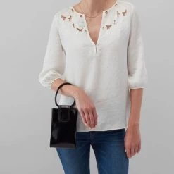 HOBO Sheila Phone Crossbody Bag -Fashion Clothing Shop hobo sheila phone crossbody bag vi 35848 blk black lifestyle wristlet 22283.1672328516