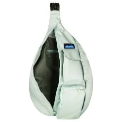 Kavu Rope Sling Bag -Fashion Clothing Shop kavu rope sling bag 944 1976 green fig open 19660.1678128971