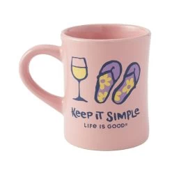 Life Is Good Keep It Simple Mug
