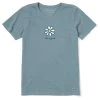 Women's Life Is Good Daisy Tee -Fashion Clothing Shop life is good womens daisy crusher tee 89289 smoky blue main 28958.1683813154