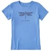 Women's Life Is Good Wildflower Dragonfly Tee -Fashion Clothing Shop life is good womens dragonfly watercolor tee 89229 cornflower blue main 34481.1683819074
