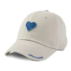 Life Is Good Heart Tattered Chill Cap