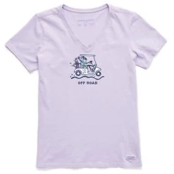 Women's Life Is Good Jackie Off Road Golf Tee
