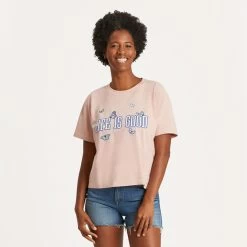 Women's Life Is Good Monarch Butterfly Tee