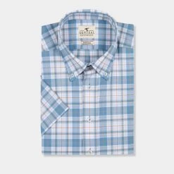 Men's Genteal Short Sleeve Fernandina Litetec Woven Shirt