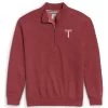 Men's L2 Troy University Champ Heritage 1/4 Zip Sweatshirt 1 Men's L2 Troy University Champ Heritage 1/4 Zip Sweatshirt -Fashion Clothing Shop mens L2 troy university champ heritage quarter zip pullover ML530 TU light maroon red main 80539.1662560542