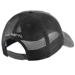 Men's Carhartt Canvas Mesh Back Cap -Fashion Clothing Shop mens carhartt canvas mesh back cap 100286 001BLACK back 17329.1646248731