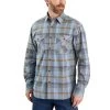 Men's Carhartt Lightweight Rugged Flex Plaid Shirt