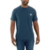 Men's Carhartt Force Relaxed Fit Pocket Tee -Fashion Clothing Shop mens carhartt short sleeve force relaxed fit midweight pocket t shirt 104616 446HURN light huron heather 54687.1646685405