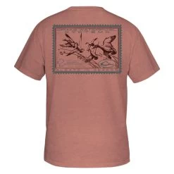 Men's Drake Short Sleeve Stamped Teal Tee