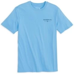 Men's Fish Hippie Short Sleeve Georgia Tee -Fashion Clothing Shop mens fish hippie short sleeve georgia tee T9020 azure front 17260.1649341114