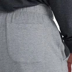 Men's Free Fly Bamboo Heritage Fleece Jogger -Fashion Clothing Shop mens free fly bamboo heritage fleece jogger MHJ 101HGRPH heather graphite back pocket closeup 92284.1648241747
