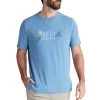 Men's Free Fly Short Sleeve Coastal Cruises Tee 2 Men's Free Fly Short Sleeve Coastal Cruises Tee -Fashion Clothing Shop mens free fly coastal cruisers short sleeve t shirt MGRCC 418HBLRF heather blue reef 23422.1648658085
