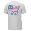 Men's Huk Short Sleeve American Huk Tee