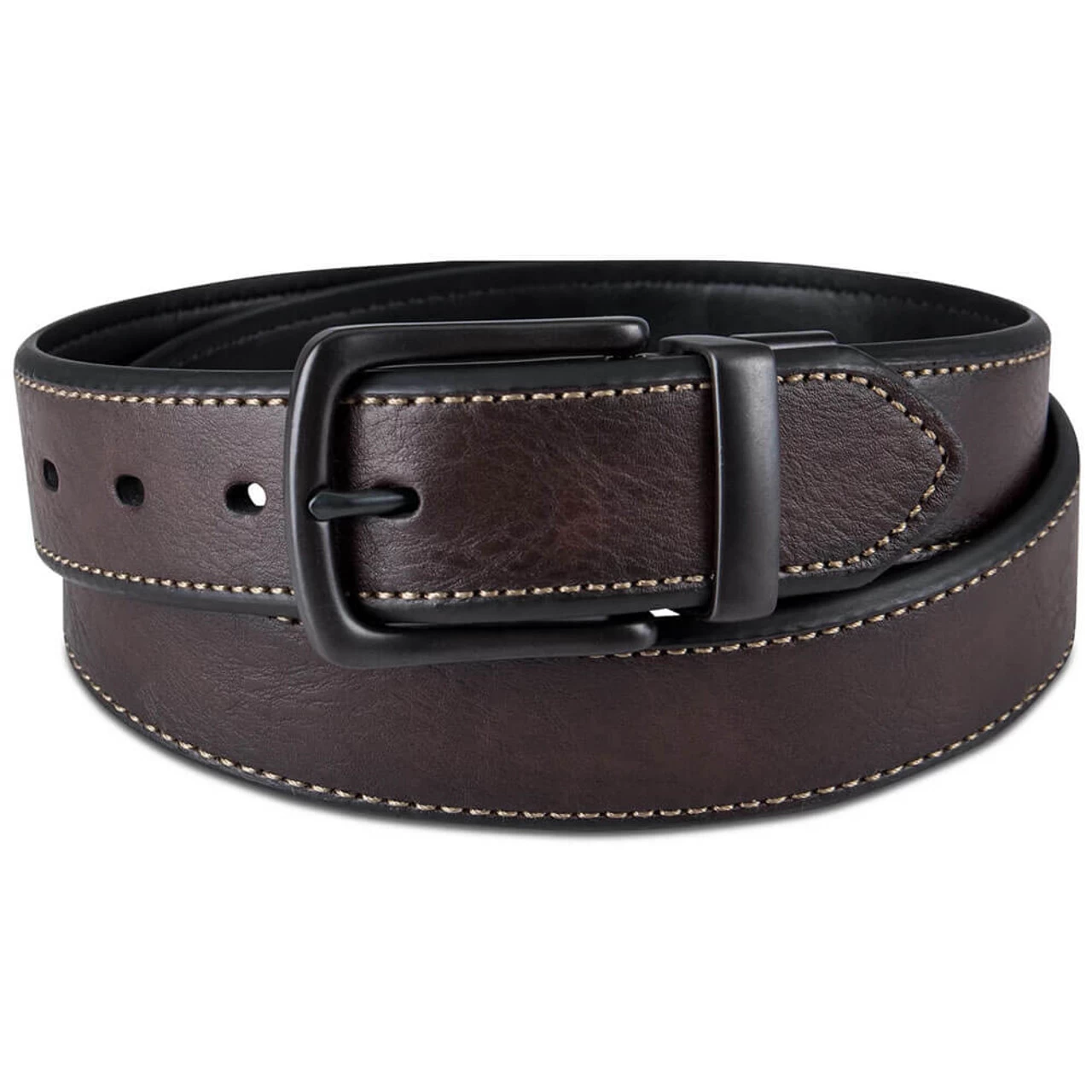 Men's Levi's 38mm Reversible Belt Black/Brown 5 Men's Levi's 38mm Reversible Belt Black/Brown - Image 3