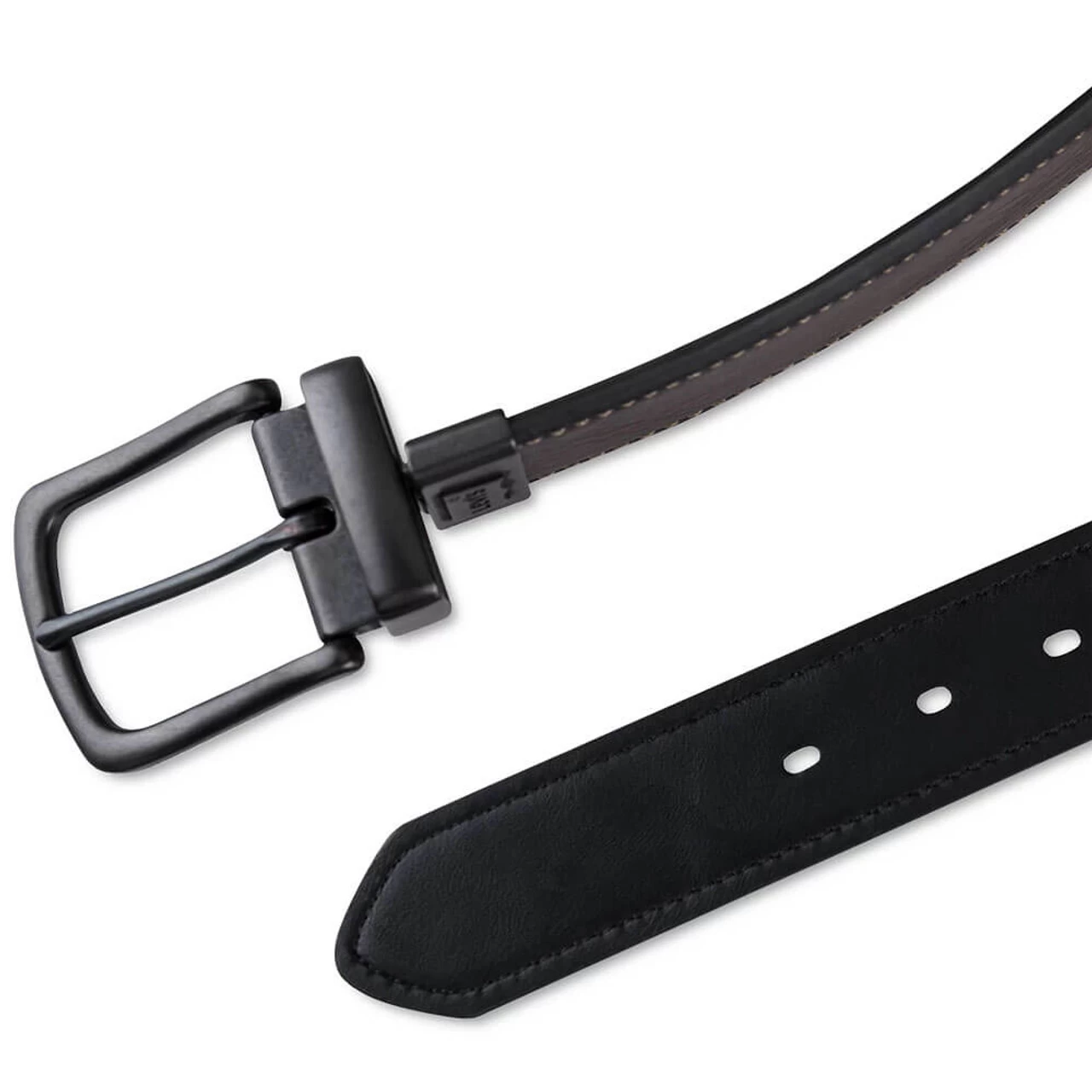 Men's Levi's 38mm Reversible Belt Black/Brown 6 Men's Levi's 38mm Reversible Belt Black/Brown - Image 4