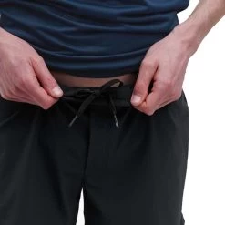 On Running Men's On 5" Lightweight Short -Fashion Clothing Shop mens on running 5 in lightweight shorts 00721BLK black drawstring 33748.1676483062