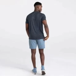 Men's SAXX 7" Sport 2 Life 2N1 Short -Fashion Clothing Shop mens saxx 7 sport 2 life 2n1 short sxsp04l sbh stone blue heather lifestyle back 46177.1681159737