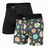 Men's SAXX Daytripper Boxer Brief 2-Pack -Fashion Clothing Shop mens saxx daytripper boxer brief 2 pack sxpp2a gvl good vibrations black 52384.1667571255
