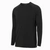 Men's SAXX Roast Master Mid-Weight Long Sleeve Crew Shirt -Fashion Clothing Shop mens saxx long sleeve roast master midweight crew shirt sxlc382 blk black main 56336.1667509128