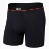 Men's SAXX Non-Stop Stretch Cotton Boxer Brief -Fashion Clothing Shop mens saxx nonstop stretch cotton boxer brief sxbb46 blk black front 31066.1667417673