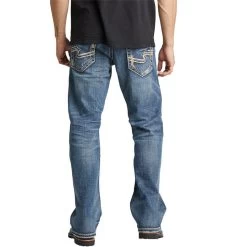 Men's Silver® Jeans Co. Zac Relaxed Fit Jean 7 Men's Silver® Jeans Co. Zac Relaxed Fit Jean -Fashion Clothing Shop mens silver zac M42408 LD191 indigo back 57460.1626121932