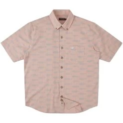 Men's Southern Marsh Pescado Linen Short Sleeve Button Down Shirt