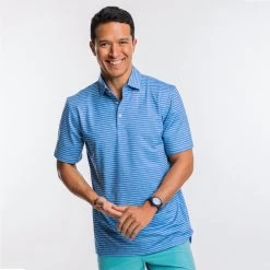 Men's Southern Tide Driver Wymberly Stripe Polo Shirt