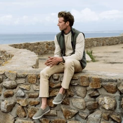 Men's Southern Tide Intercoastal Performance Pant - Sandstone Khaki -Fashion Clothing Shop mens southern tide intercoastal performance pant 4115 sandstone khaki lifestyle 75859.1619801691