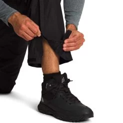 Men's The North Face Antora Rain Pant -Fashion Clothing Shop mens the north face antora rain pant NF0A7UKP JK3 black closeup 60561.1676400478