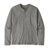 Men's Patagonia Organic Cotton Lightweight Henley Pullover -Fashion Clothing Shop patagonia mens organic cotton lightweight henley 53200 FEA feather grey 79358.1628701125