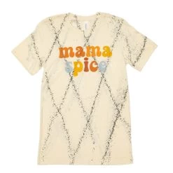 Women's Pink Armadillo Short Sleeve Mama Spice Tee